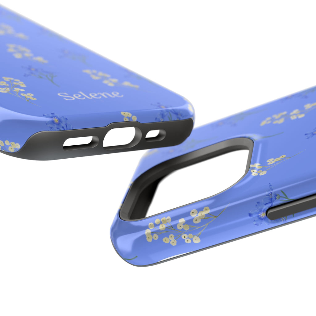 Selene Co. - Pastel Blue Floral Case