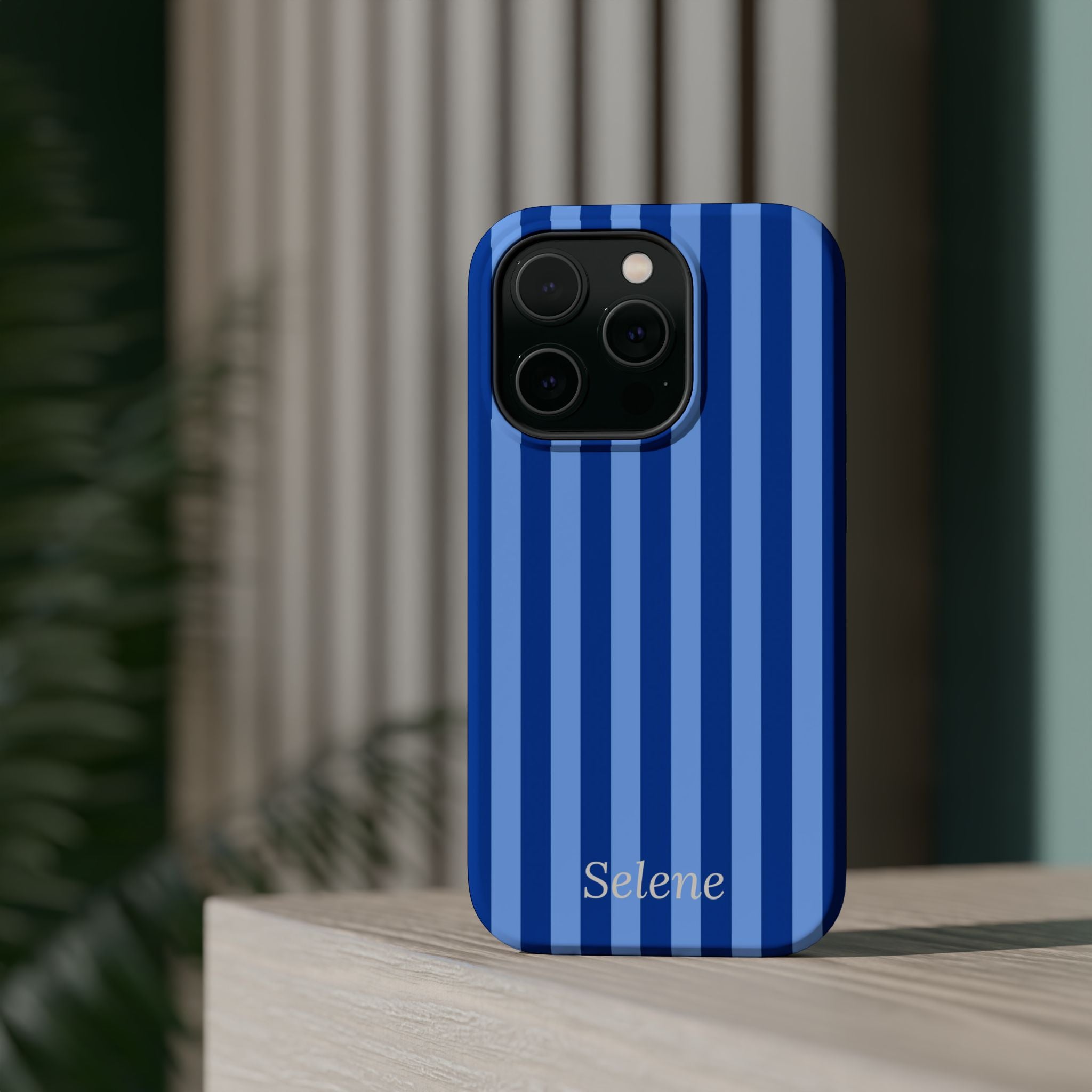 Selene Co. - Blue Striped Case