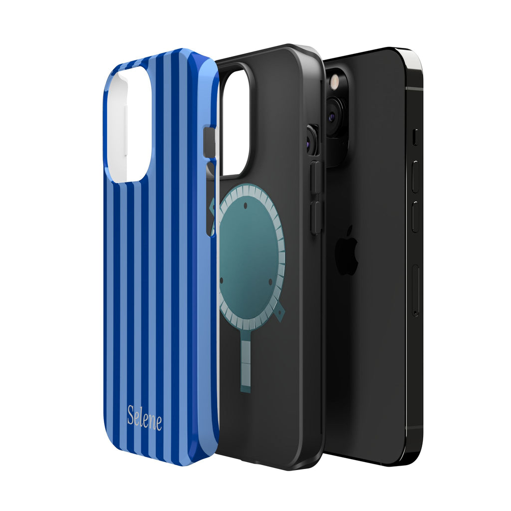 Selene Co. - Blue Striped Case