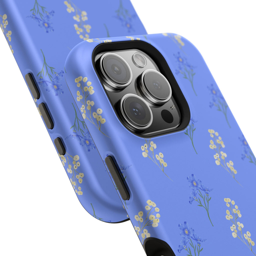 Selene Co. - Pastel Blue Floral Case