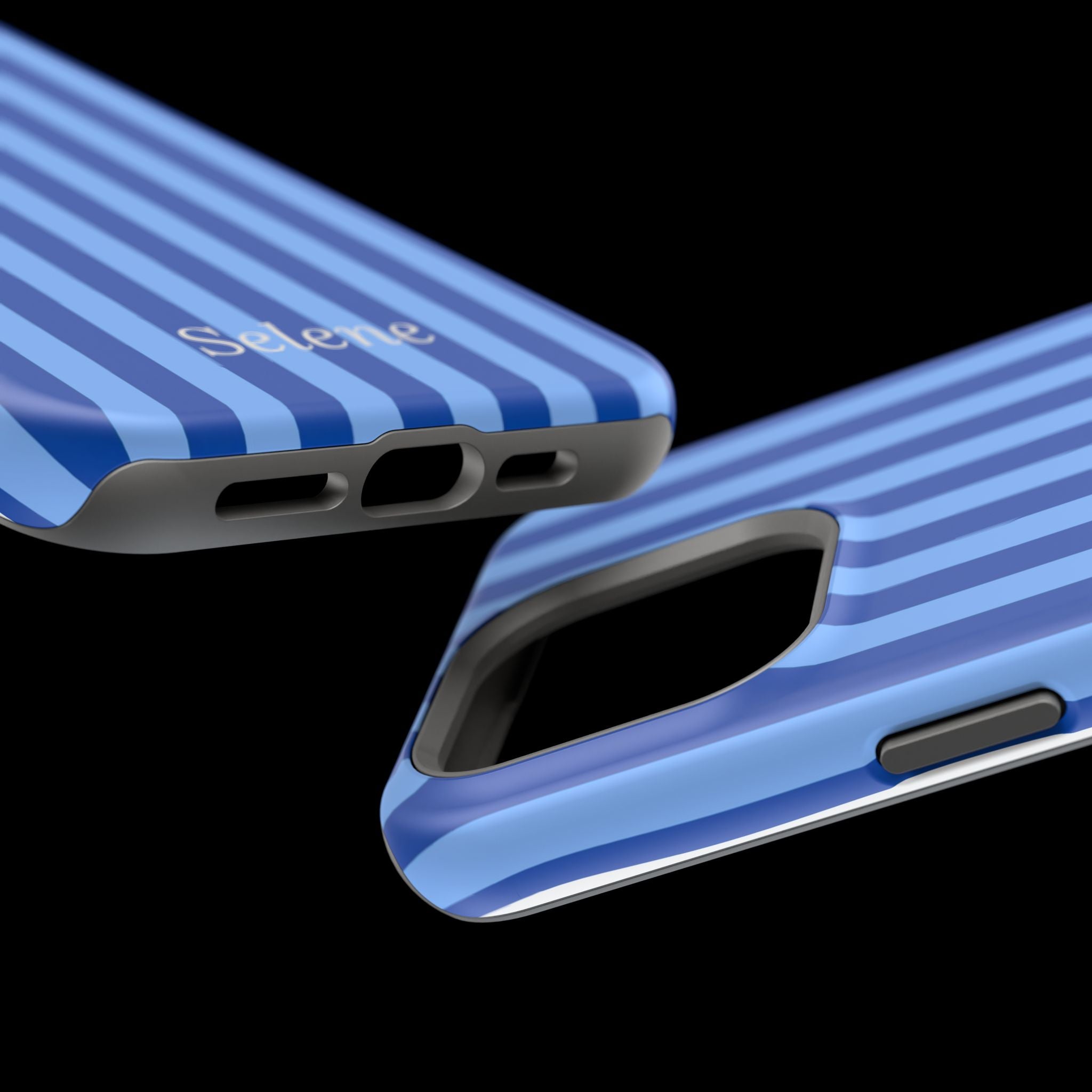 Selene Co. - Blue Striped Case