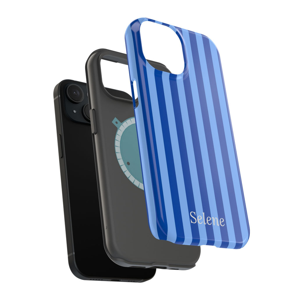 Selene Co. - Blue Striped Case