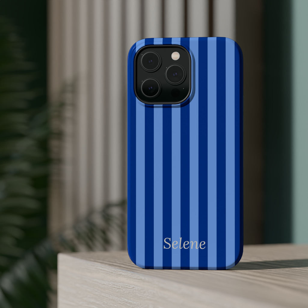 Selene Co. - Blue Striped Case