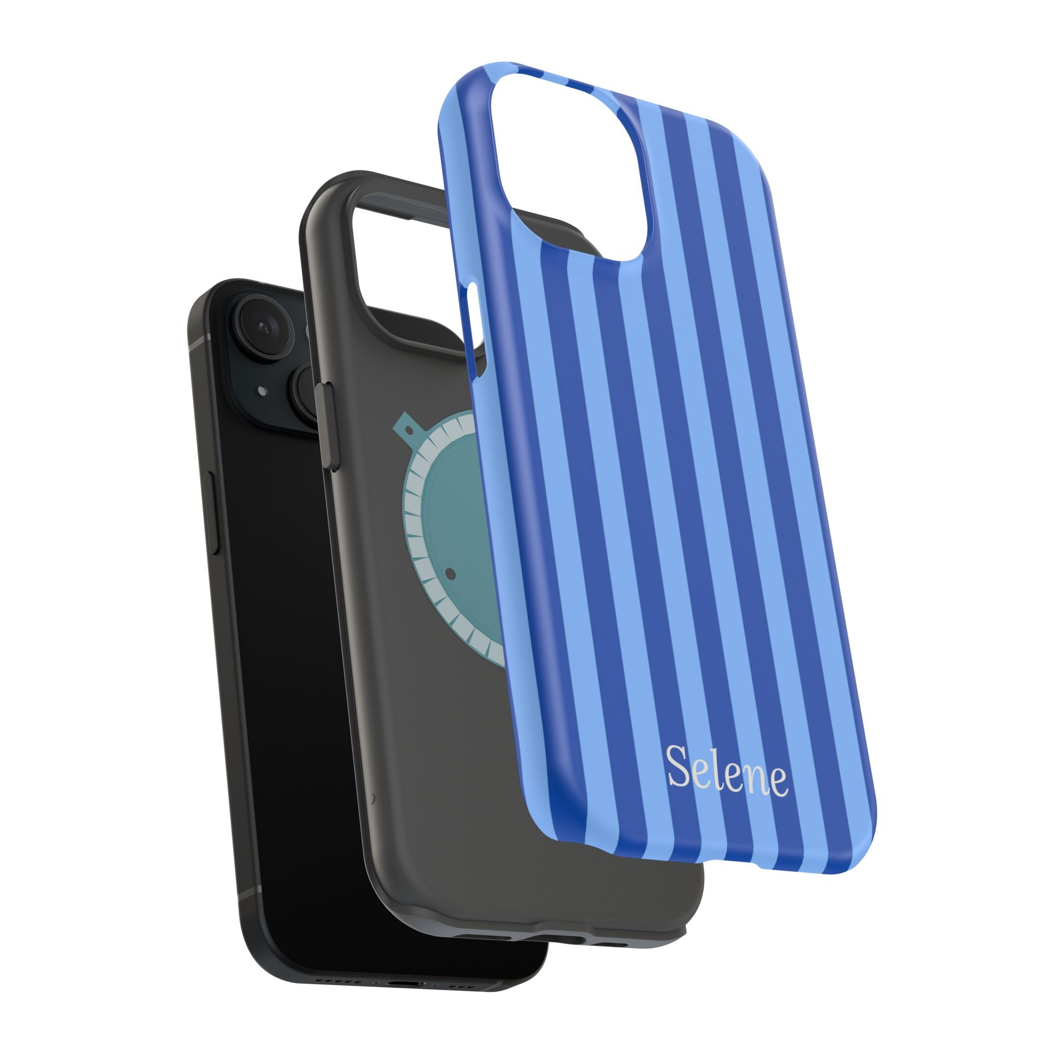 Selene Co. - Blue Striped Case