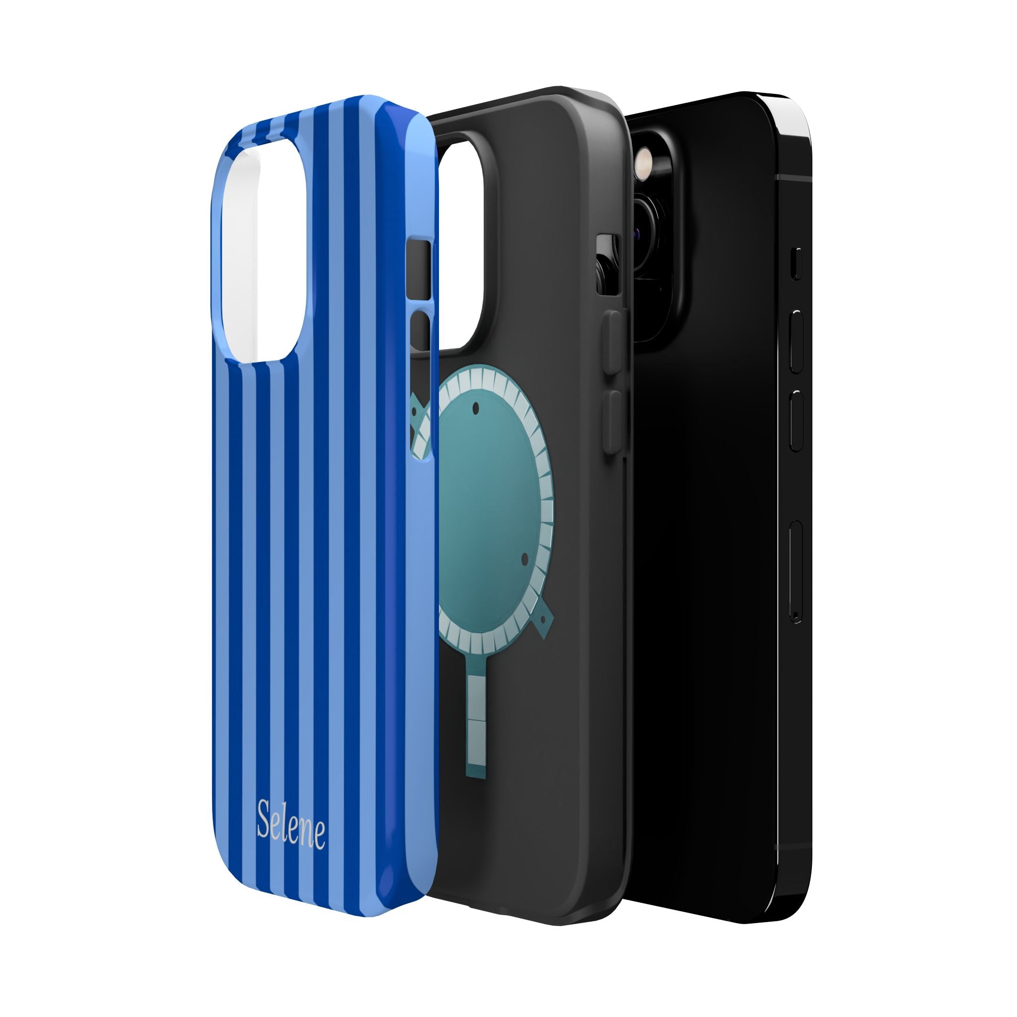 Selene Co. - Blue Striped Case