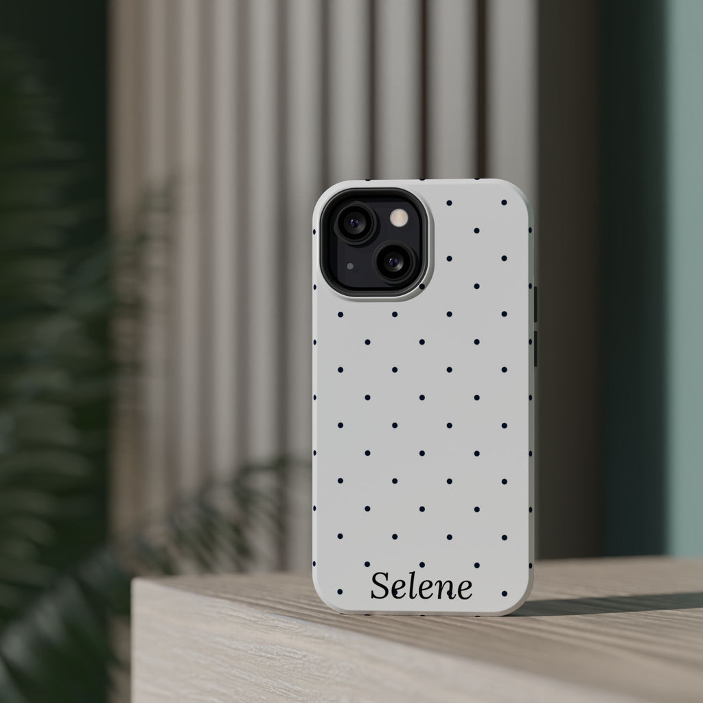 Selene Co. — Blue Polka dot case