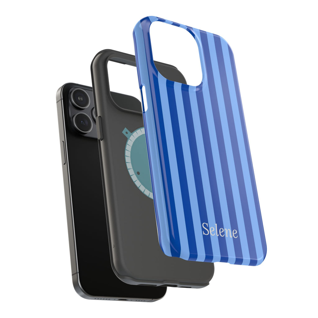Selene Co. - Blue Striped Case