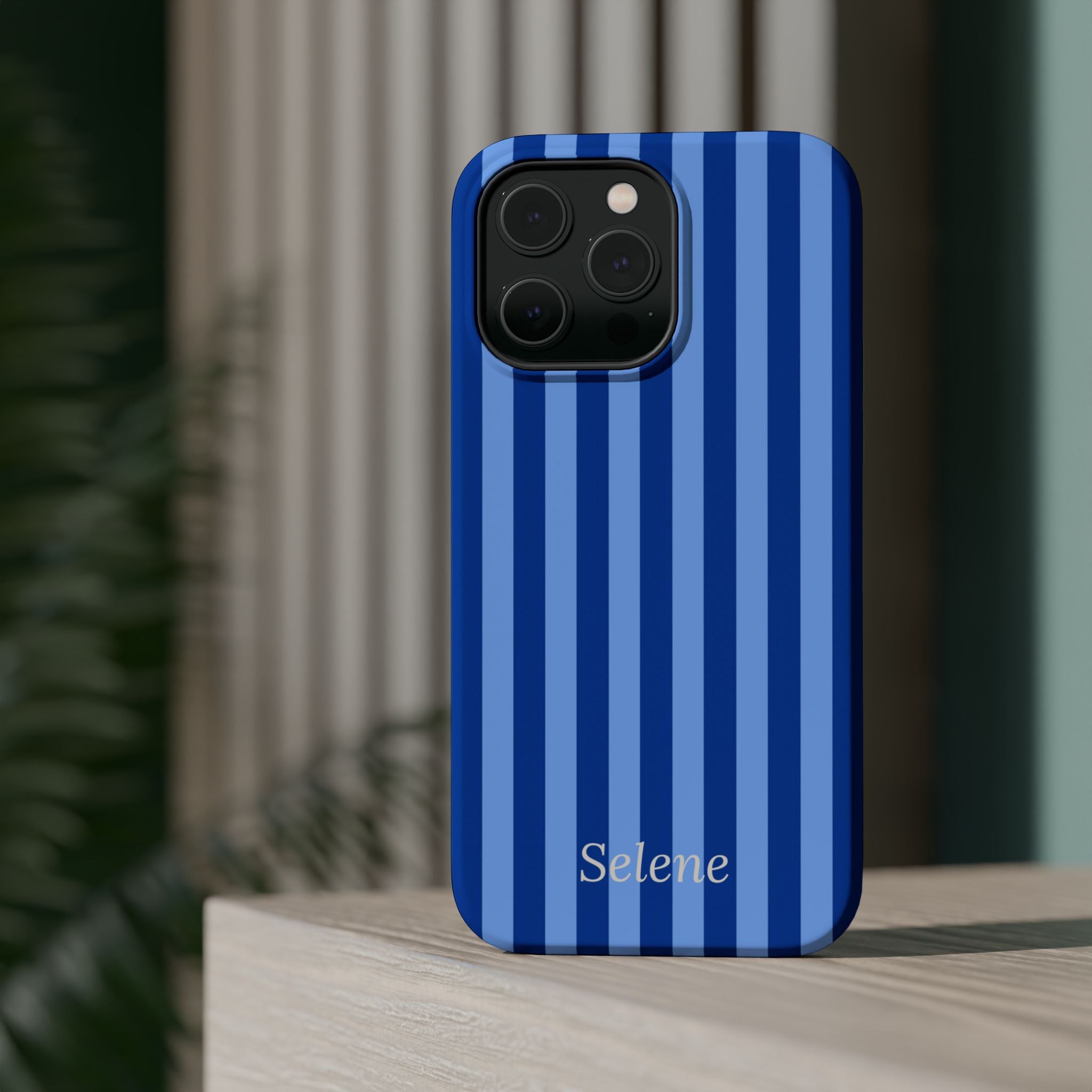 Selene Co. - Blue Striped Case