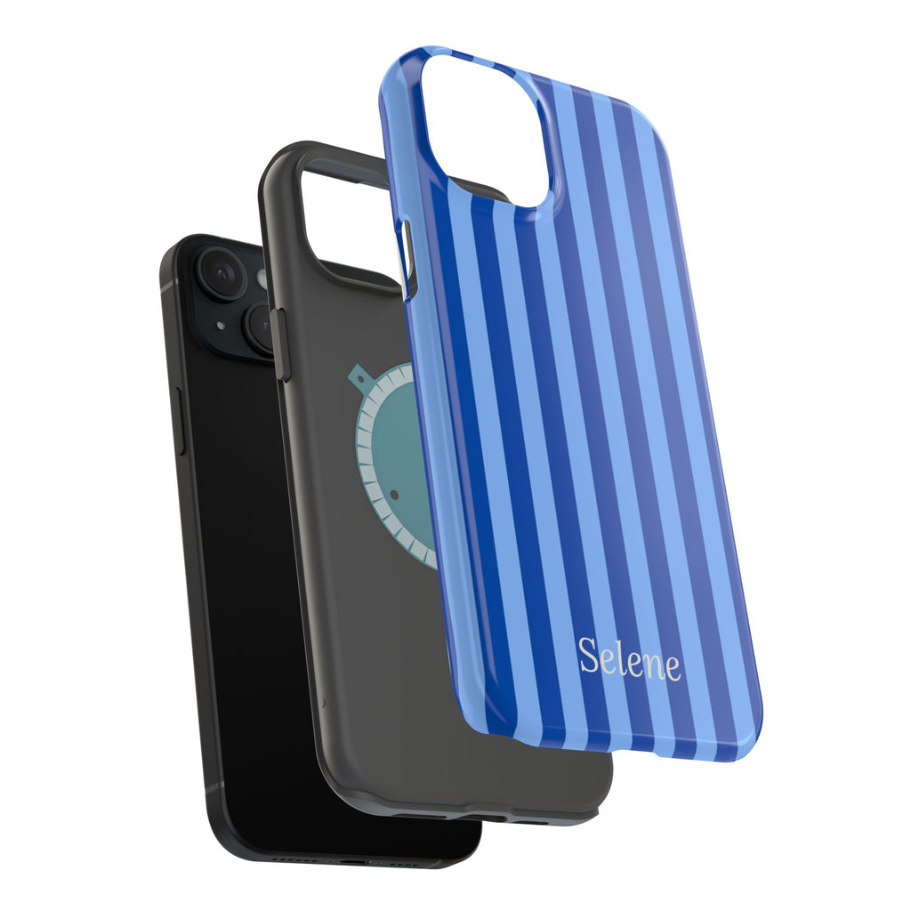 Selene Co. - Blue Striped Case