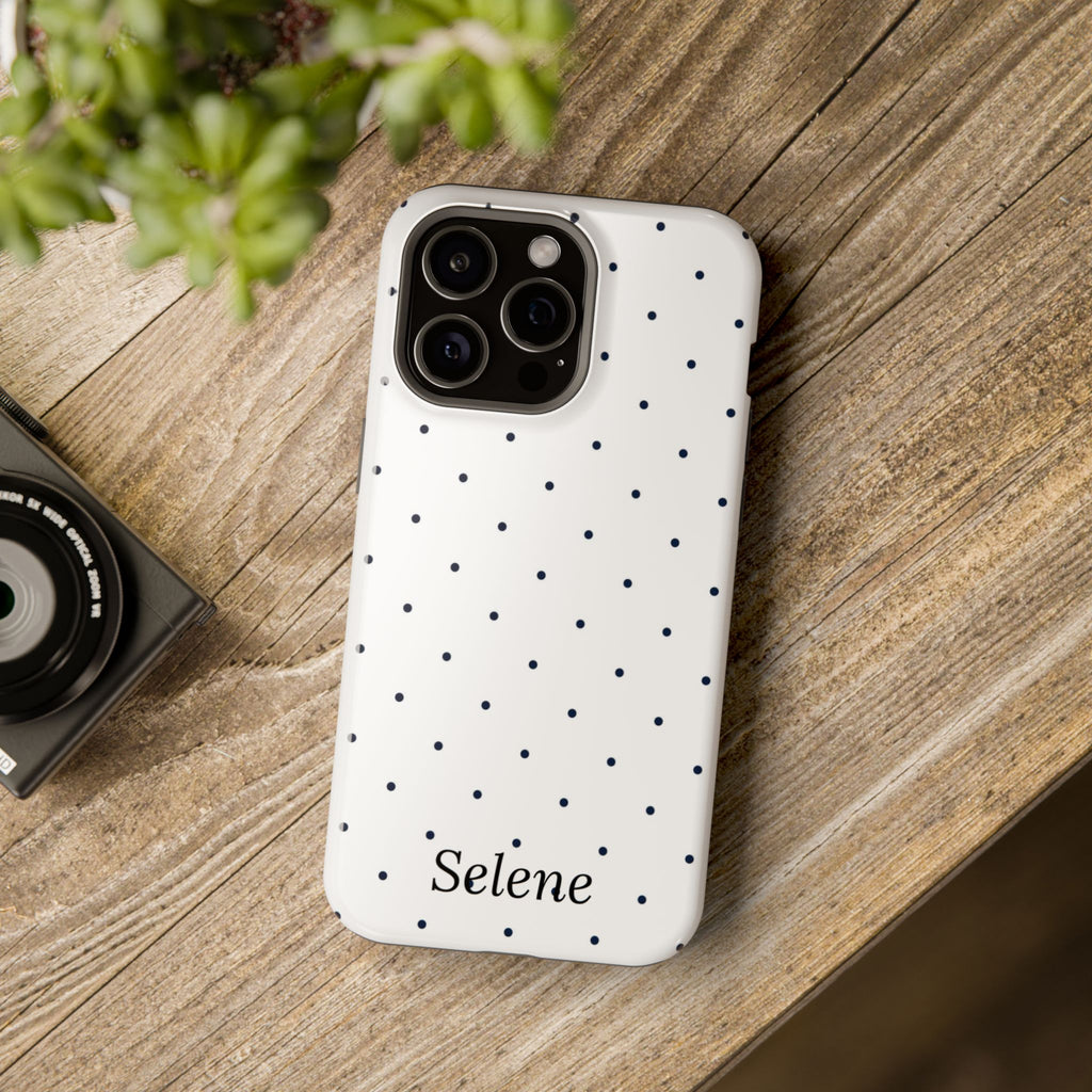 Selene Co. — Blue Polka dot case