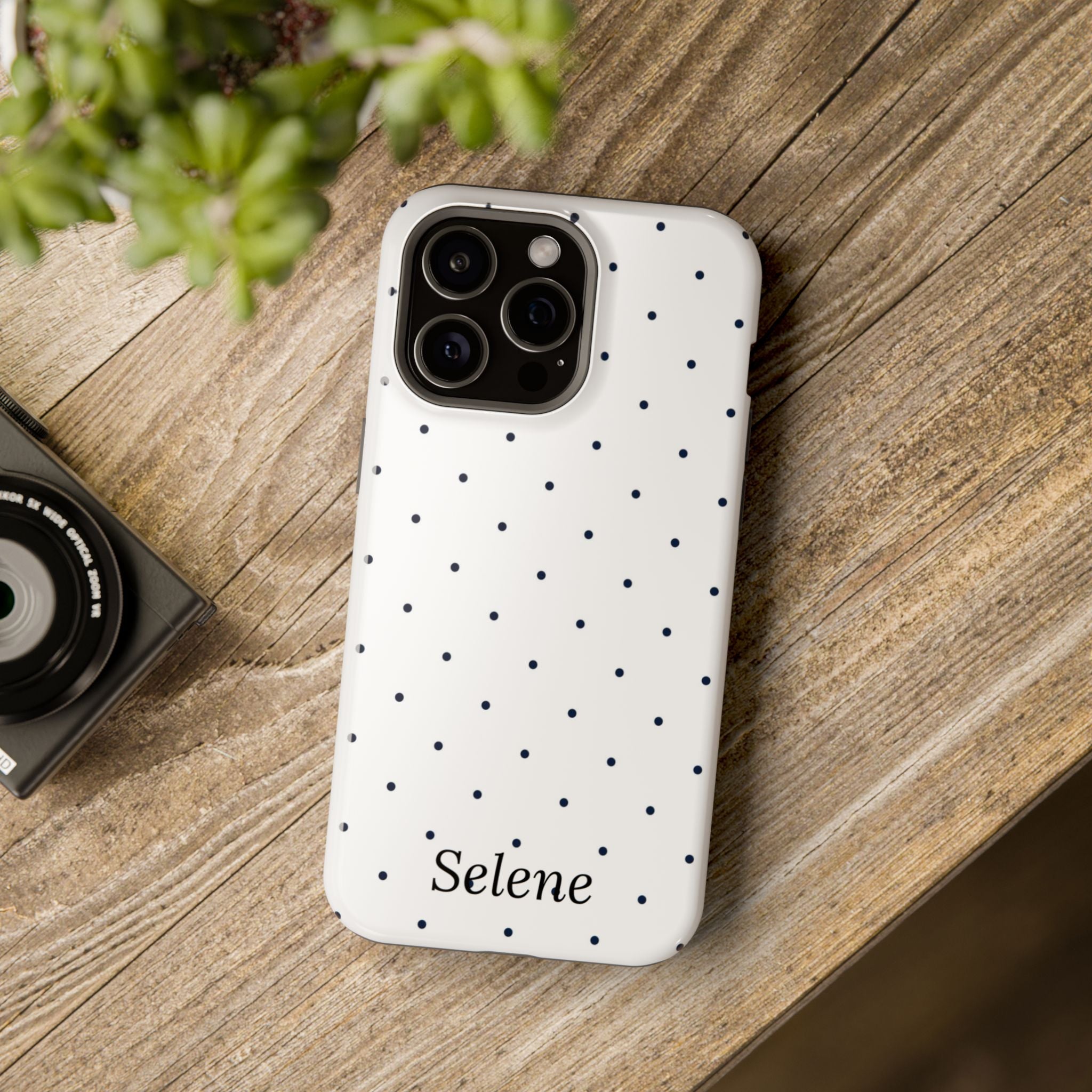 Selene Co. — Blue Polka dot case