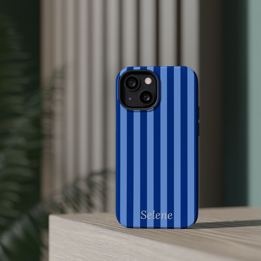 Selene Co. - Blue Striped Case