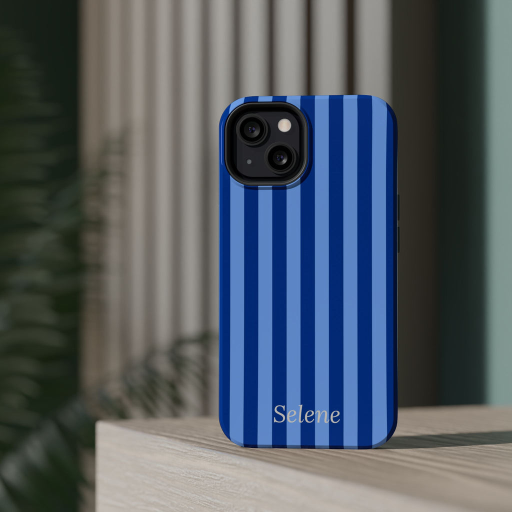 Selene Co. - Blue Striped Case