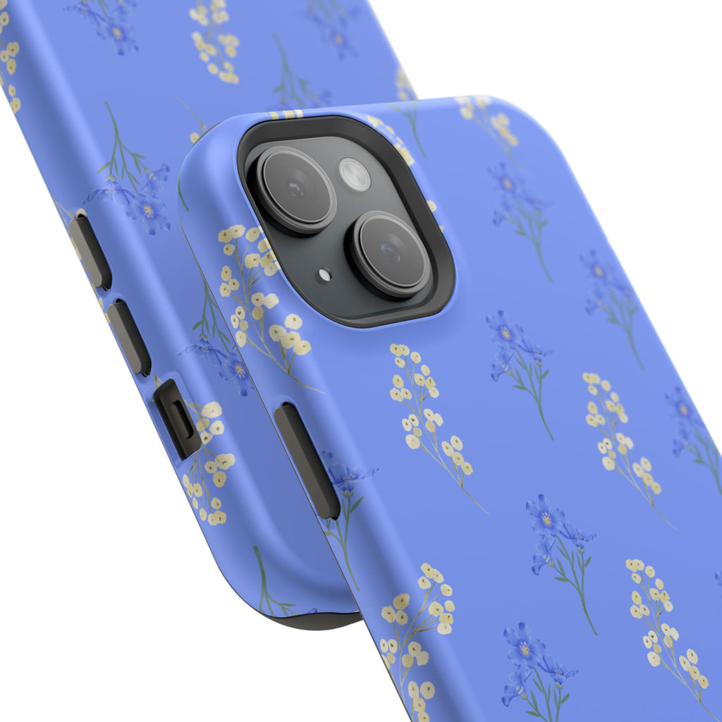 Selene Co. - Pastel Blue Floral Case