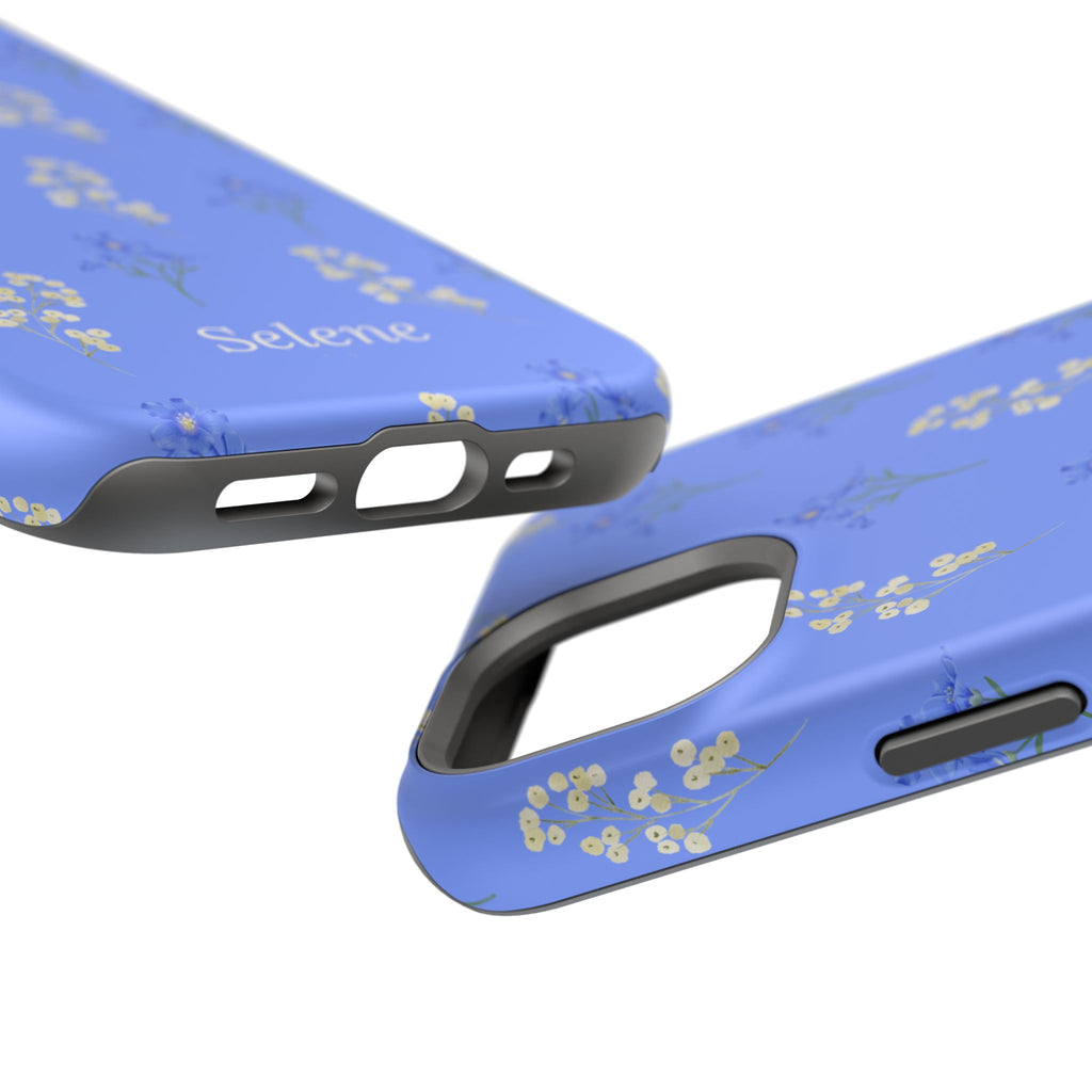 Selene Co. - Pastel Blue Floral Case