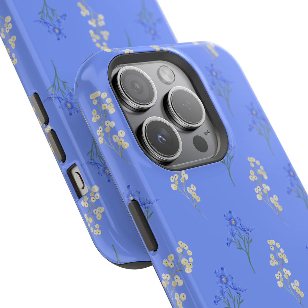 Selene Co. - Pastel Blue Floral Case