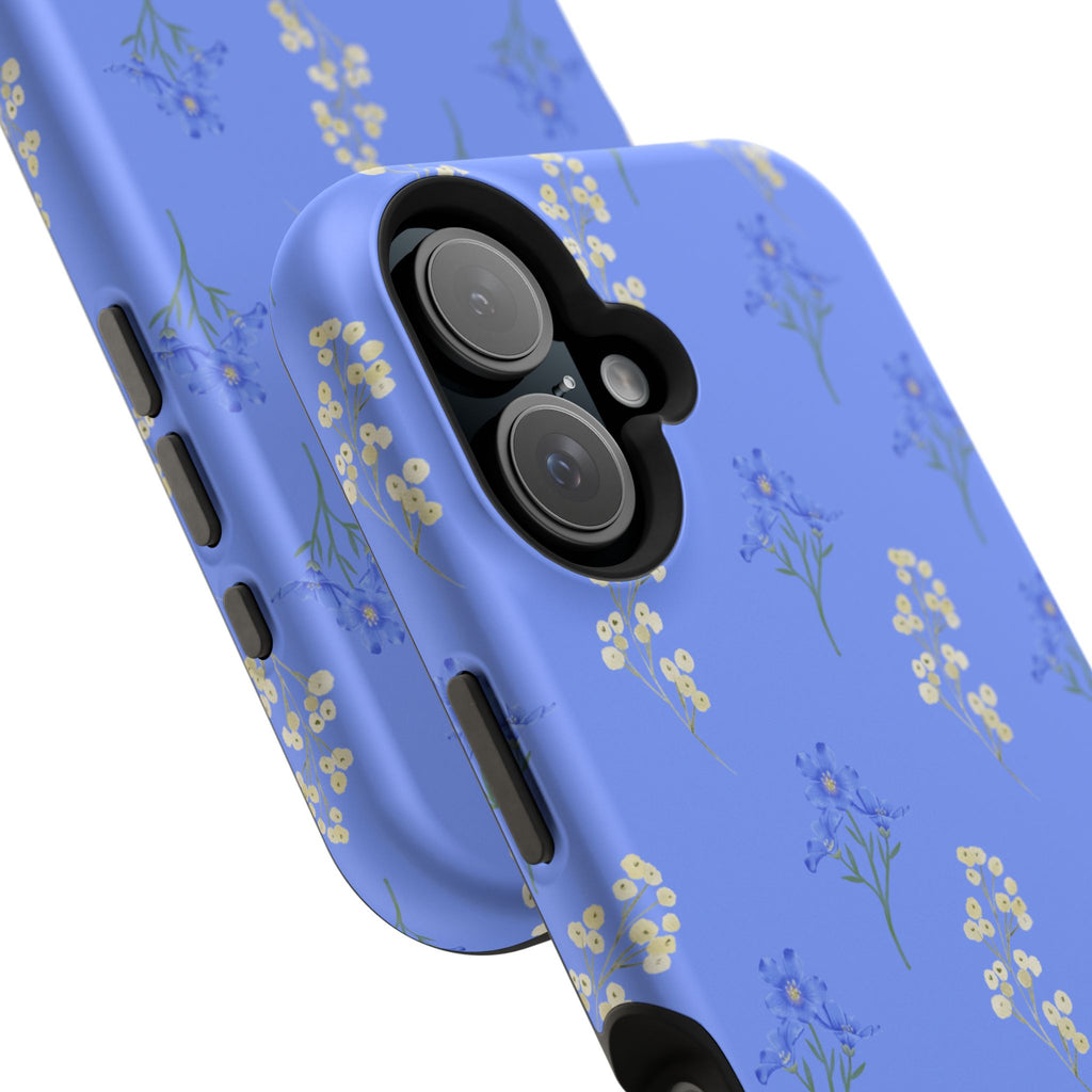 Selene Co. - Pastel Blue Floral Case