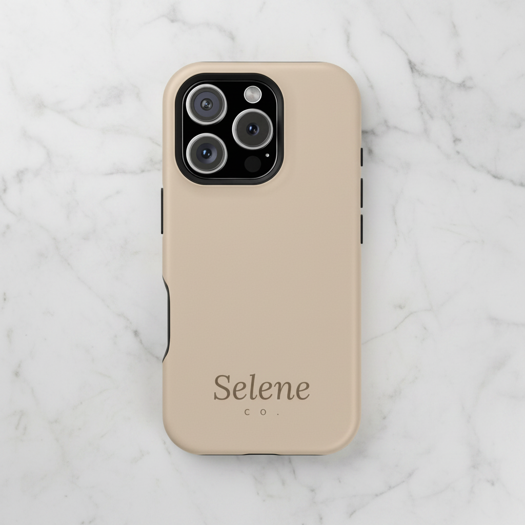 Sand Beige Phone Case