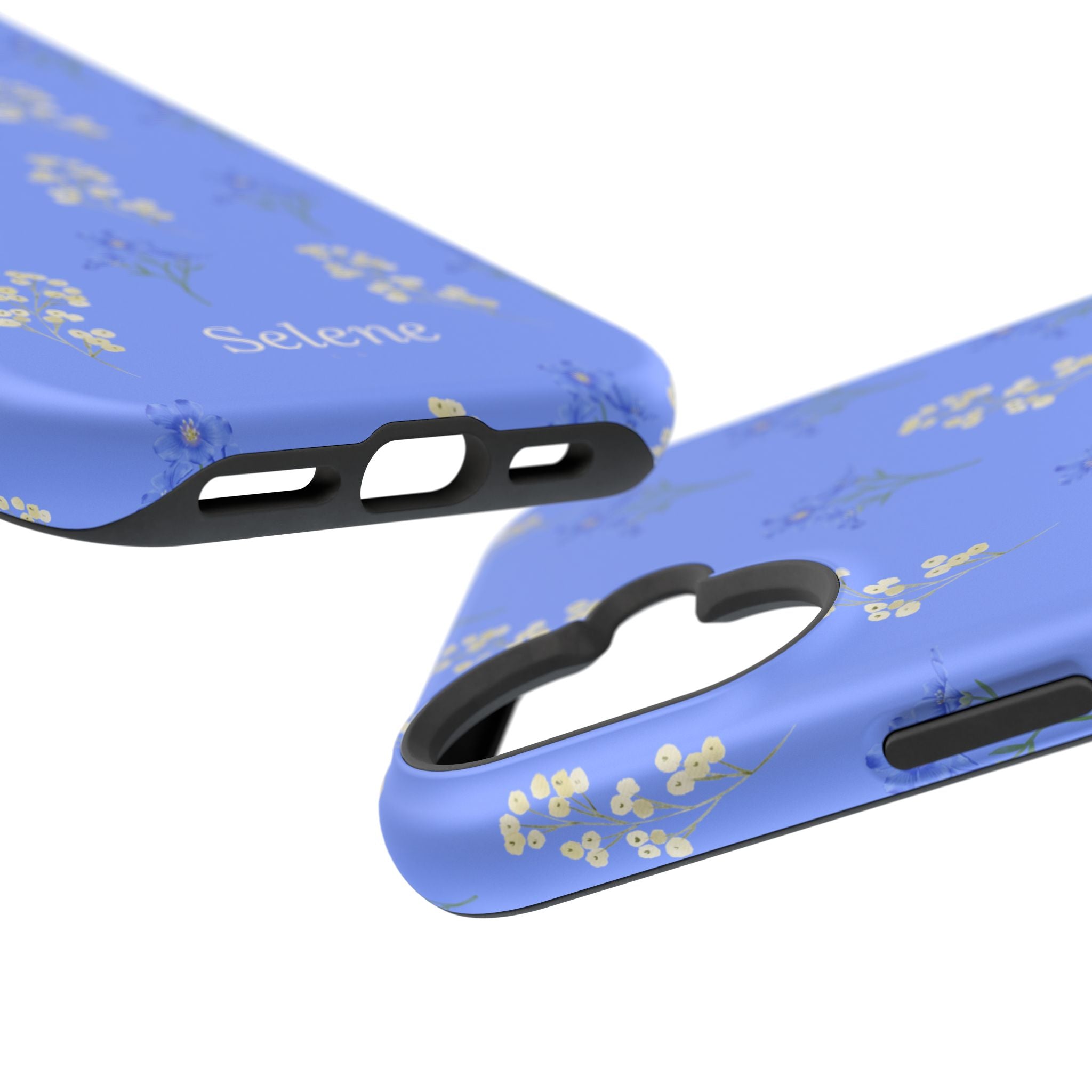 Selene Co. - Pastel Blue Floral Case