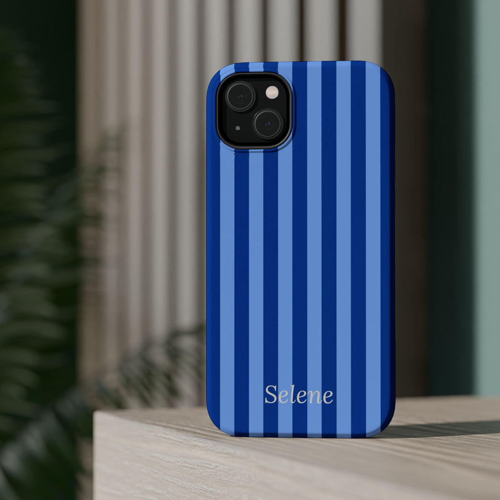 Selene Co. - Blue Striped Case