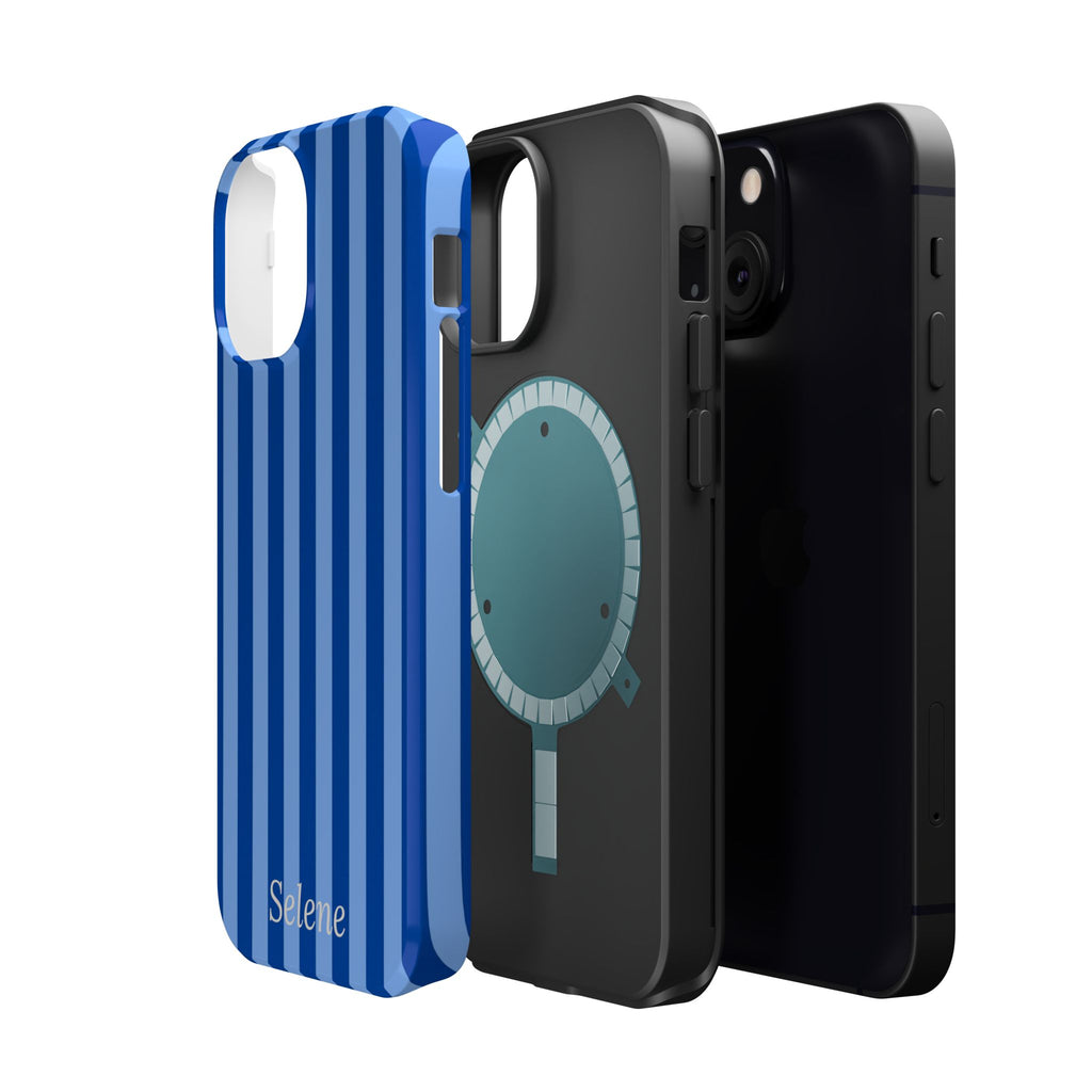 Selene Co. - Blue Striped Case