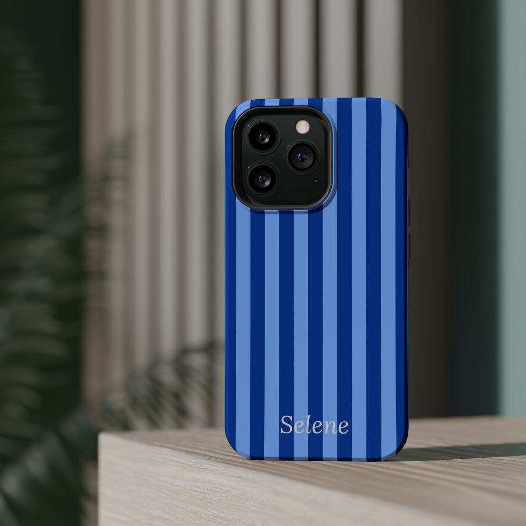 Selene Co. - Blue Striped Case