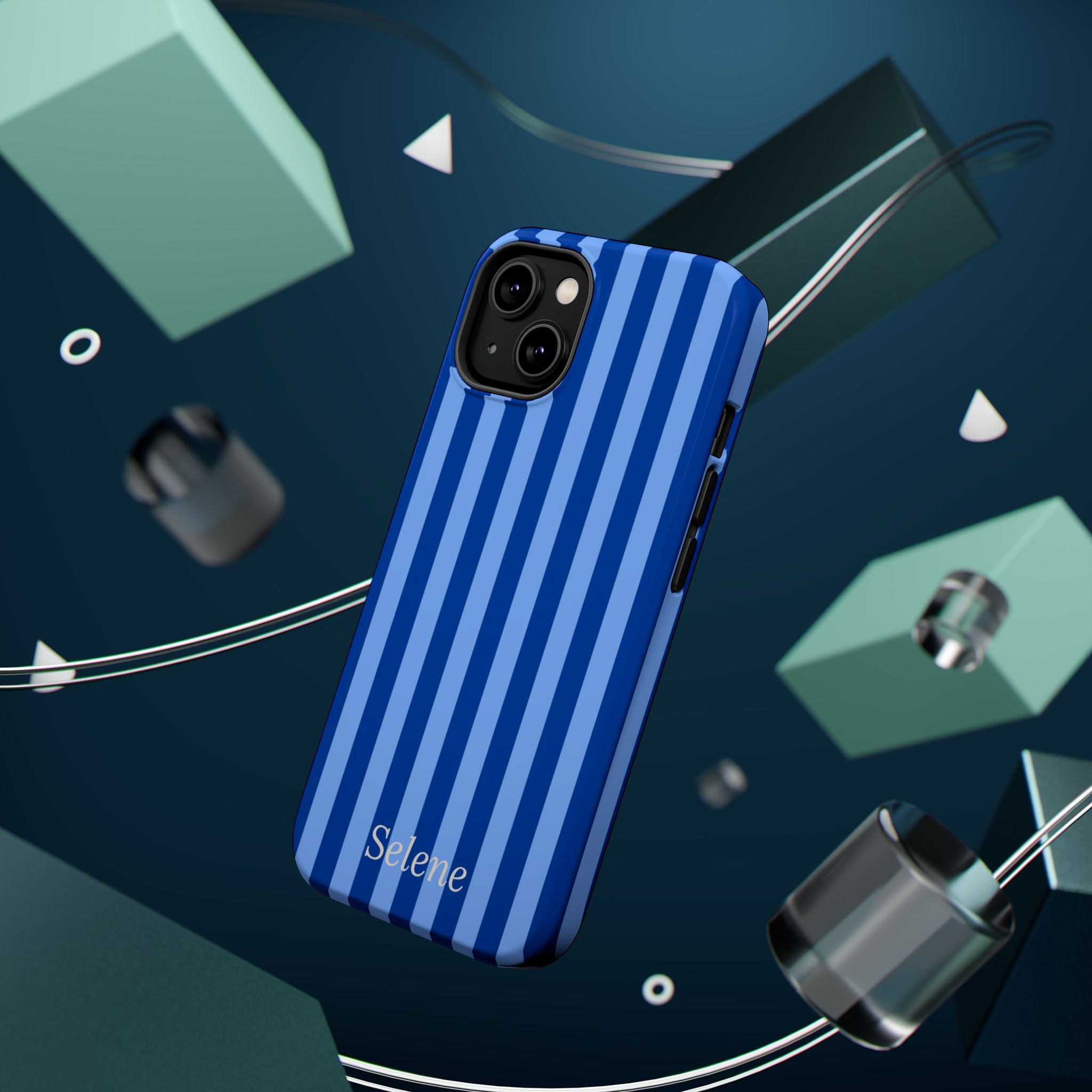 Selene Co. - Blue Striped Case