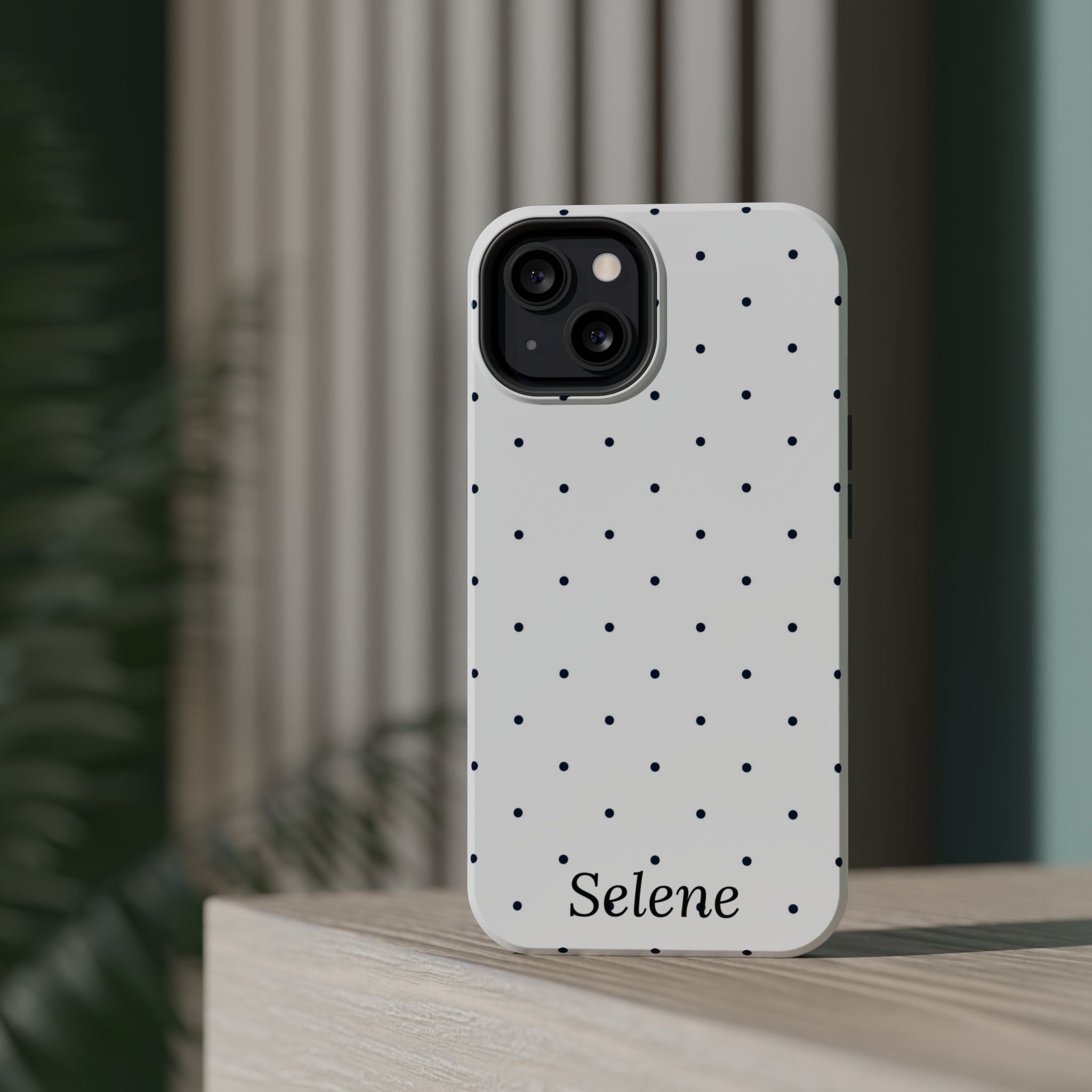 Selene Co. — Blue Polka dot case