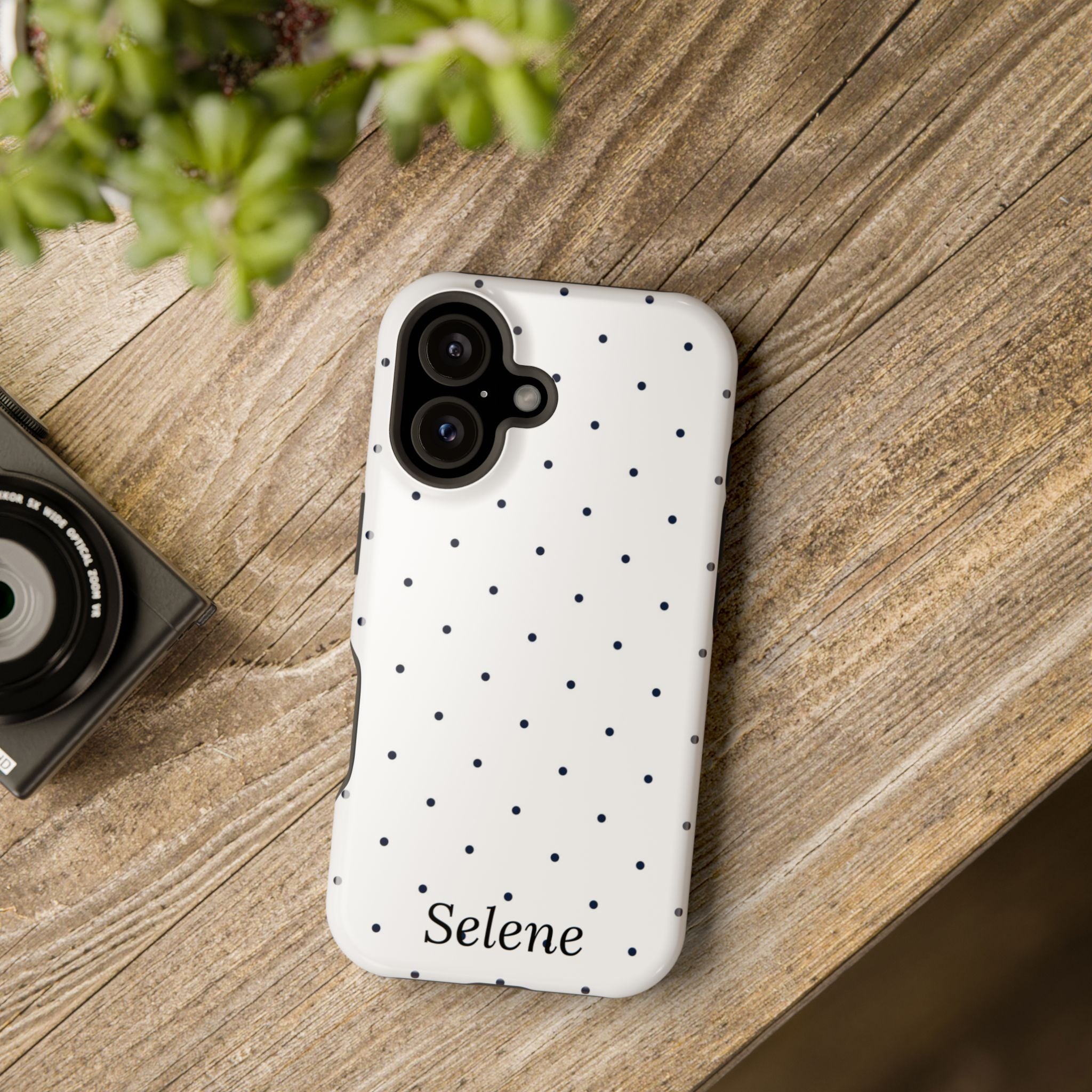 Selene Co. — Blue Polka dot case