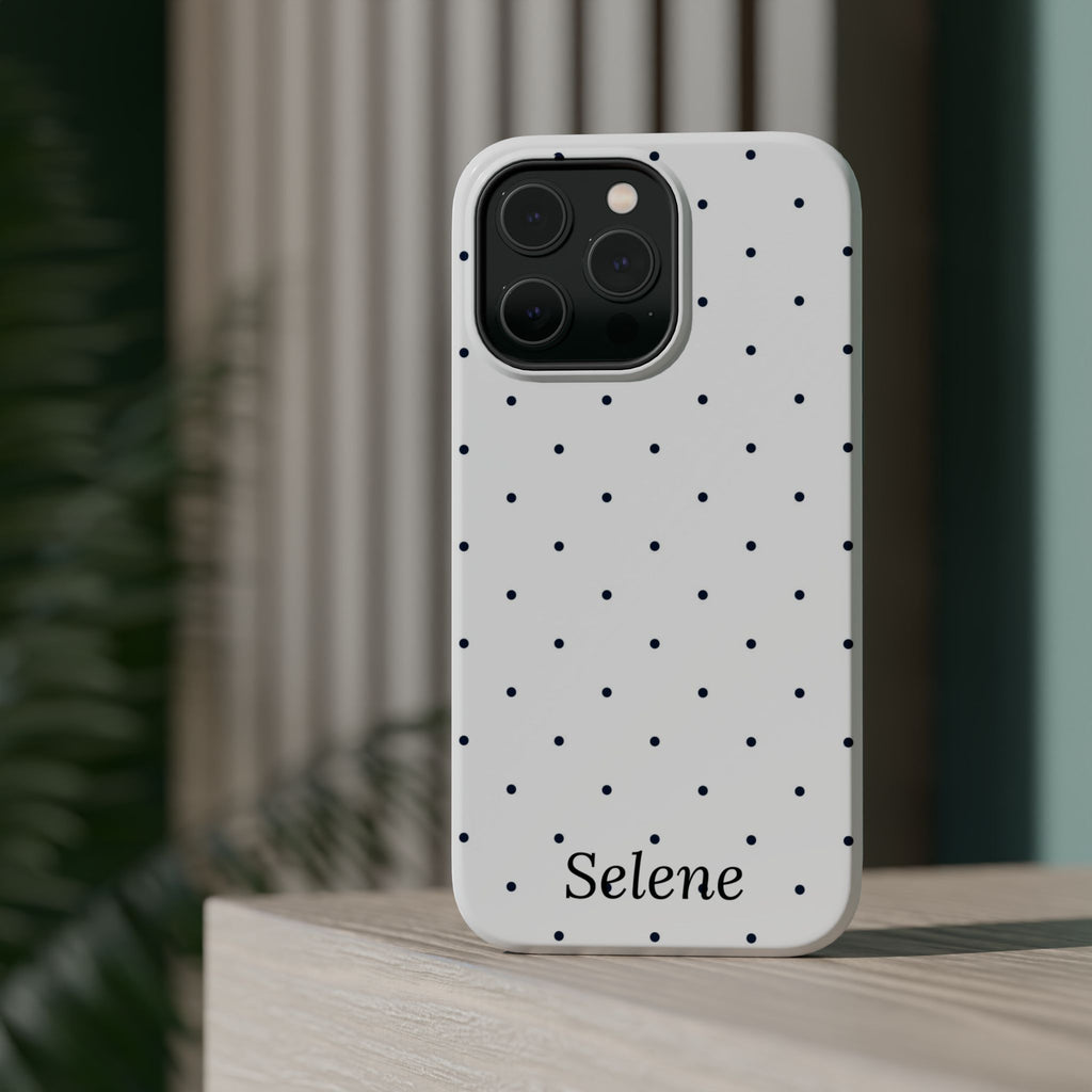 Selene Co. — Blue Polka dot case