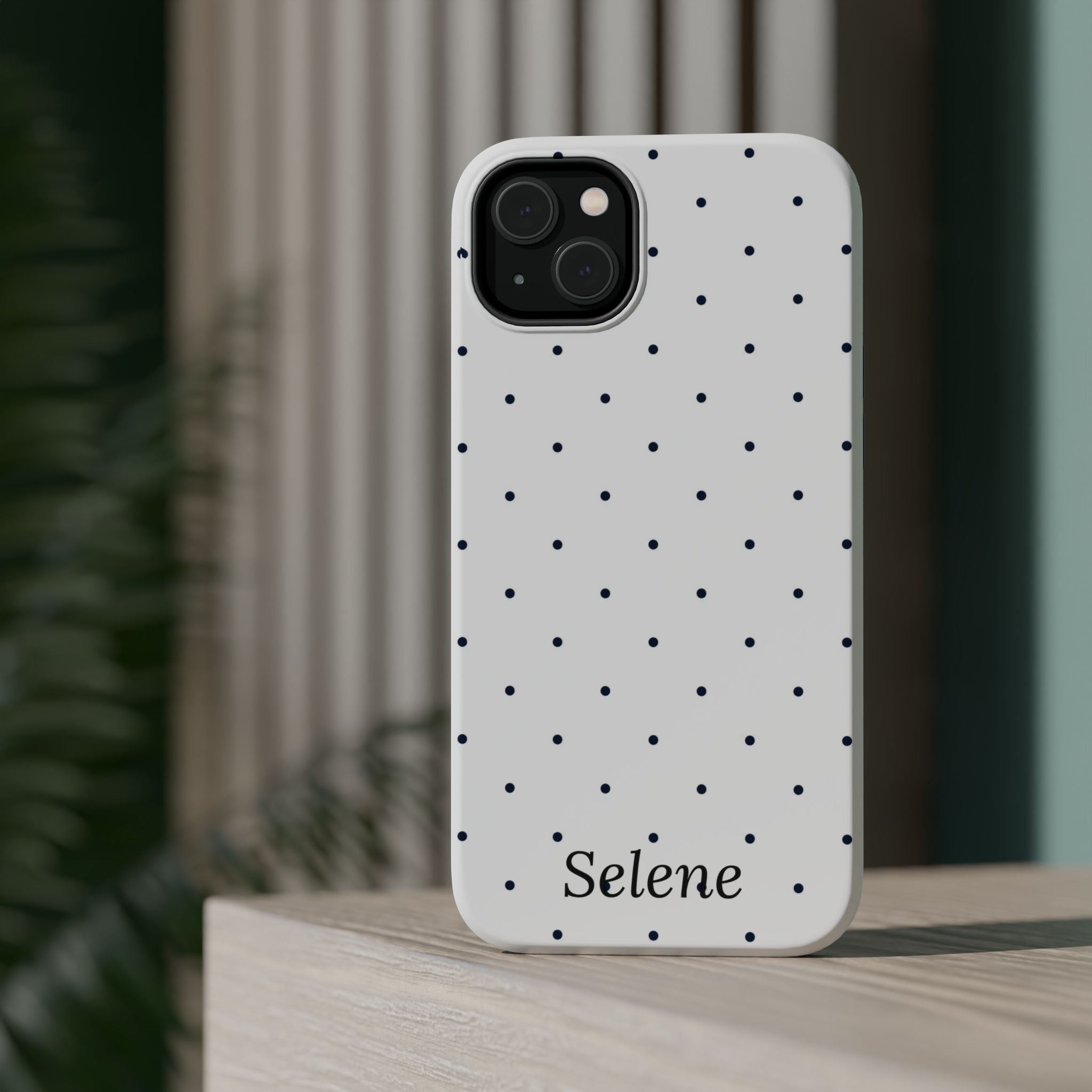 Selene Co. — Blue Polka dot case