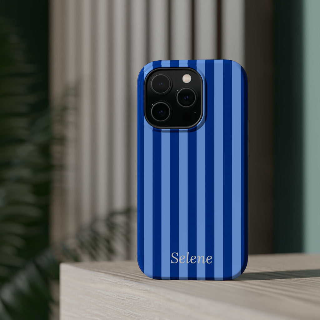 Selene Co. - Blue Striped Case