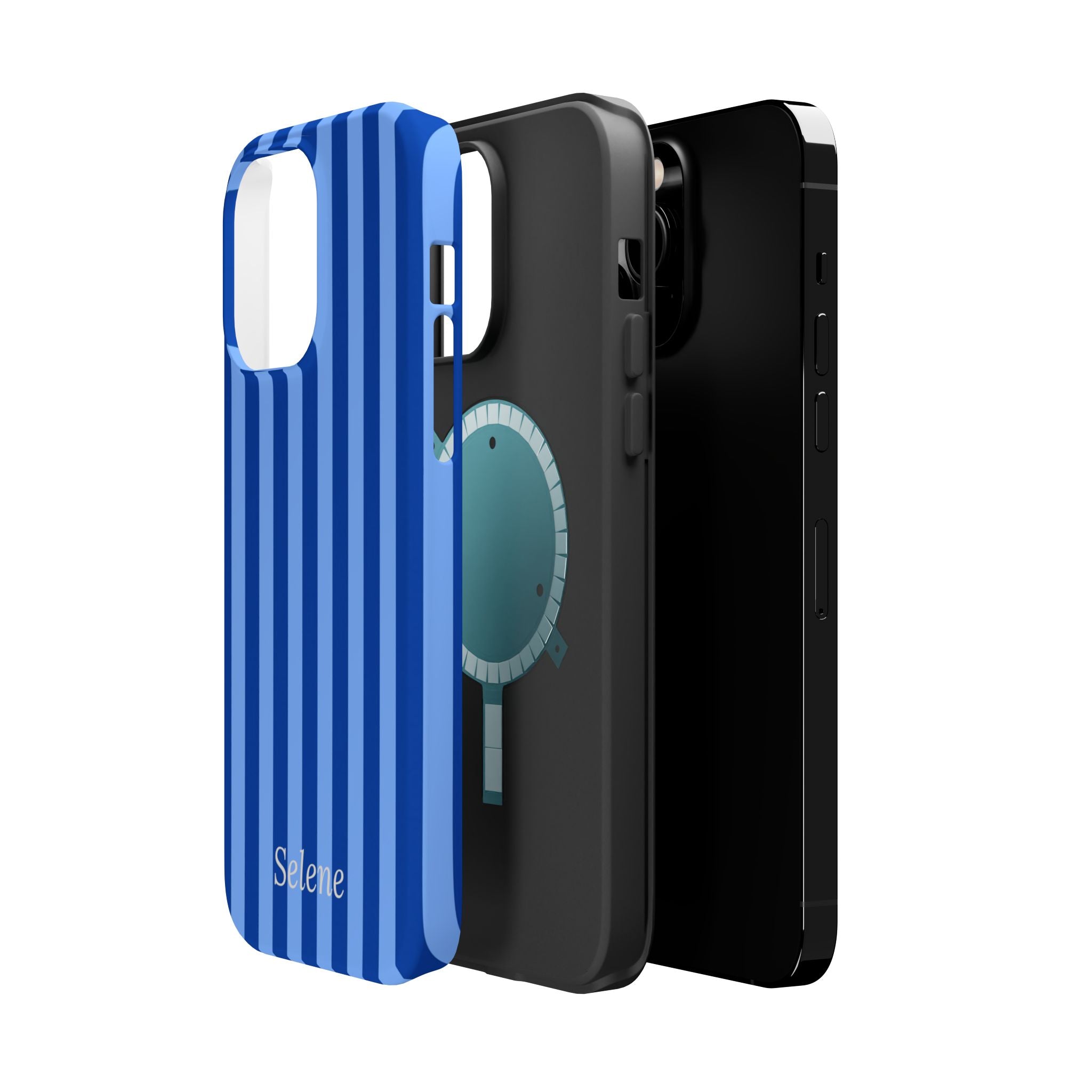 Selene Co. - Blue Striped Case