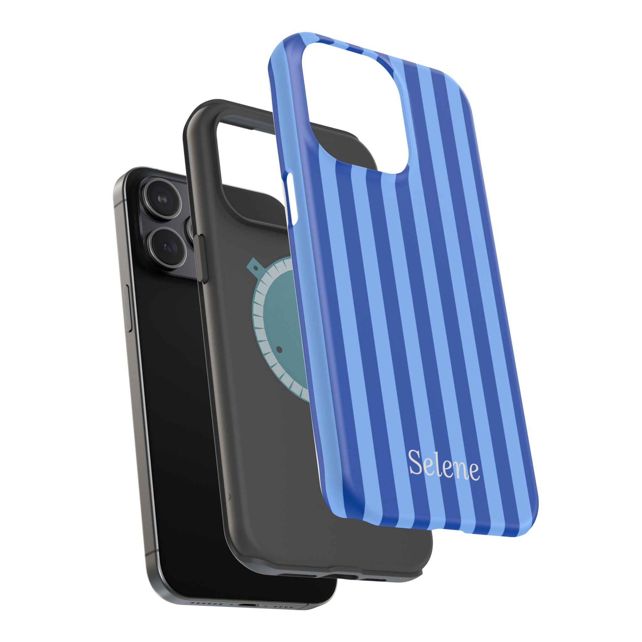 Selene Co. - Blue Striped Case