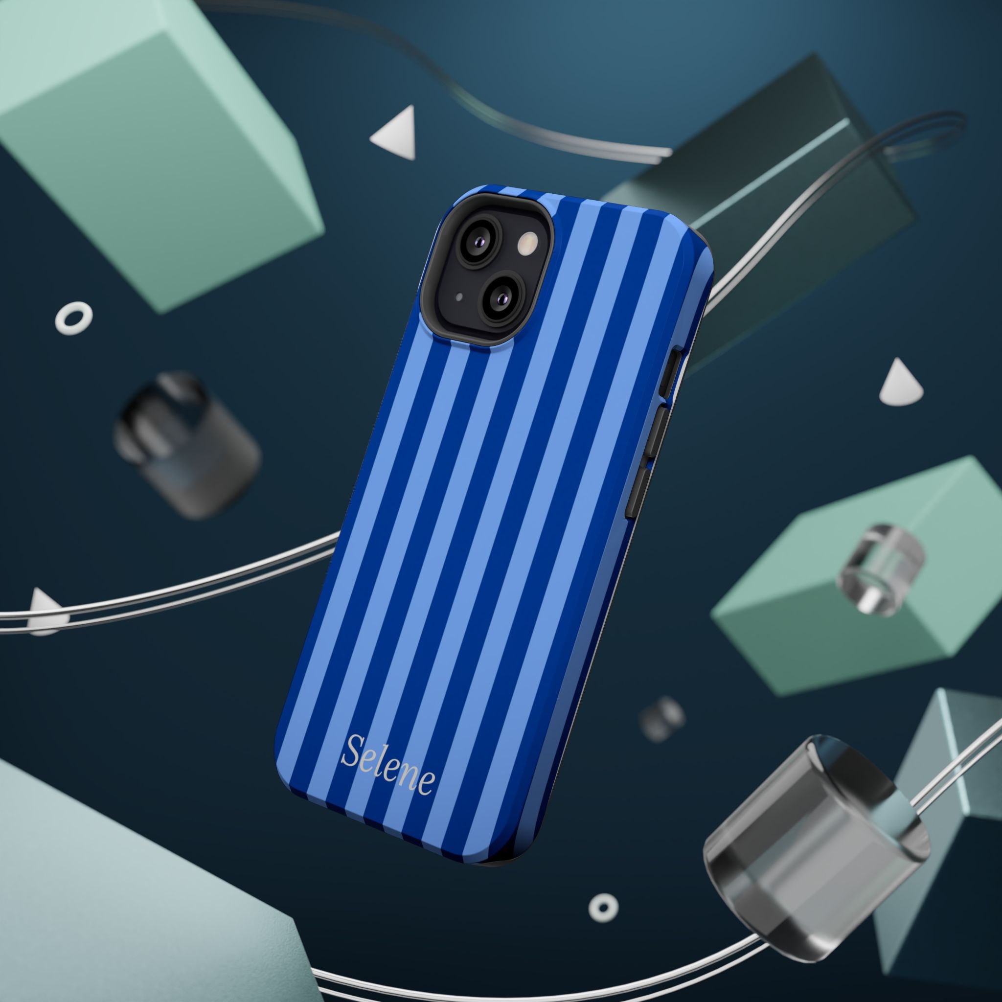 Selene Co. - Blue Striped Case