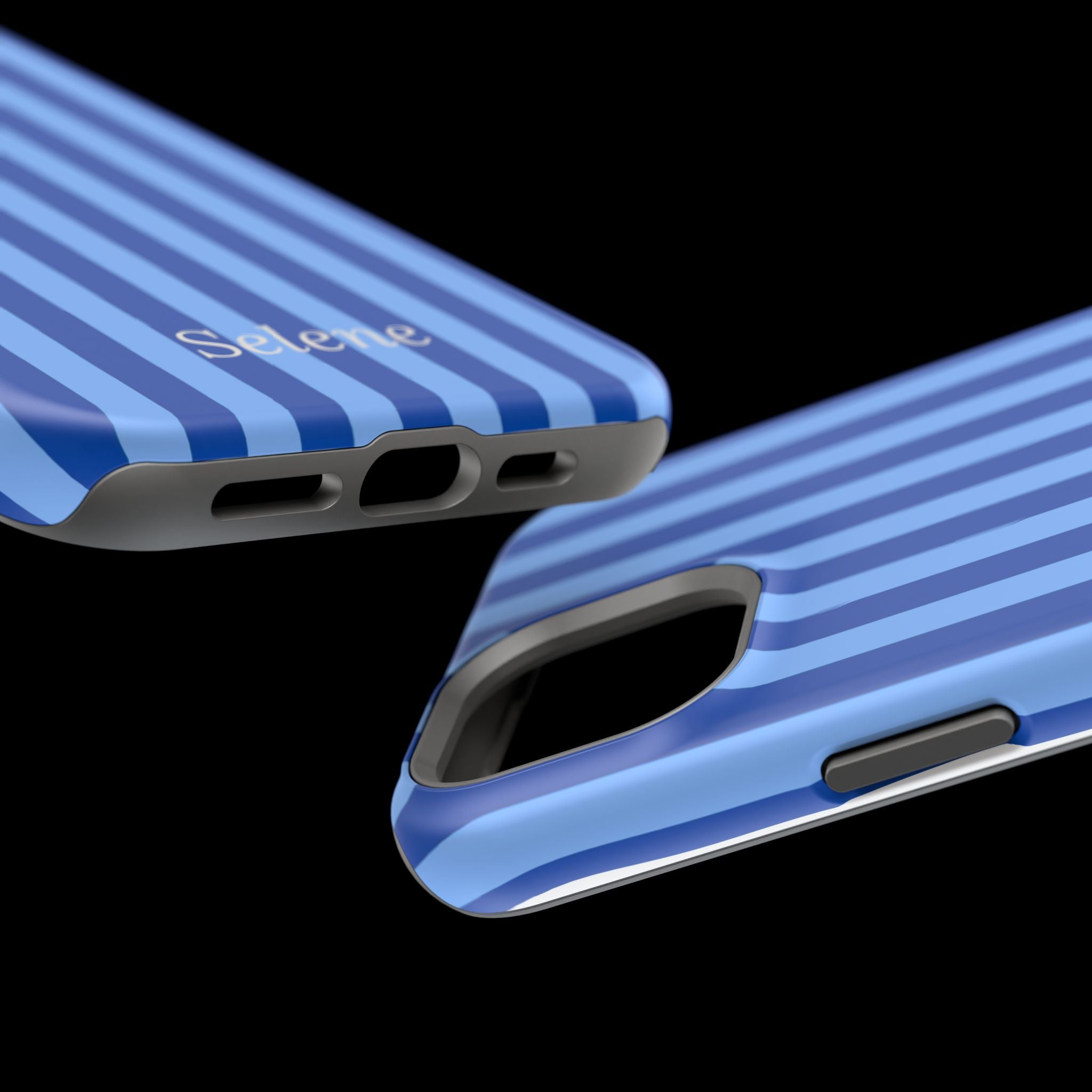 Selene Co. - Blue Striped Case