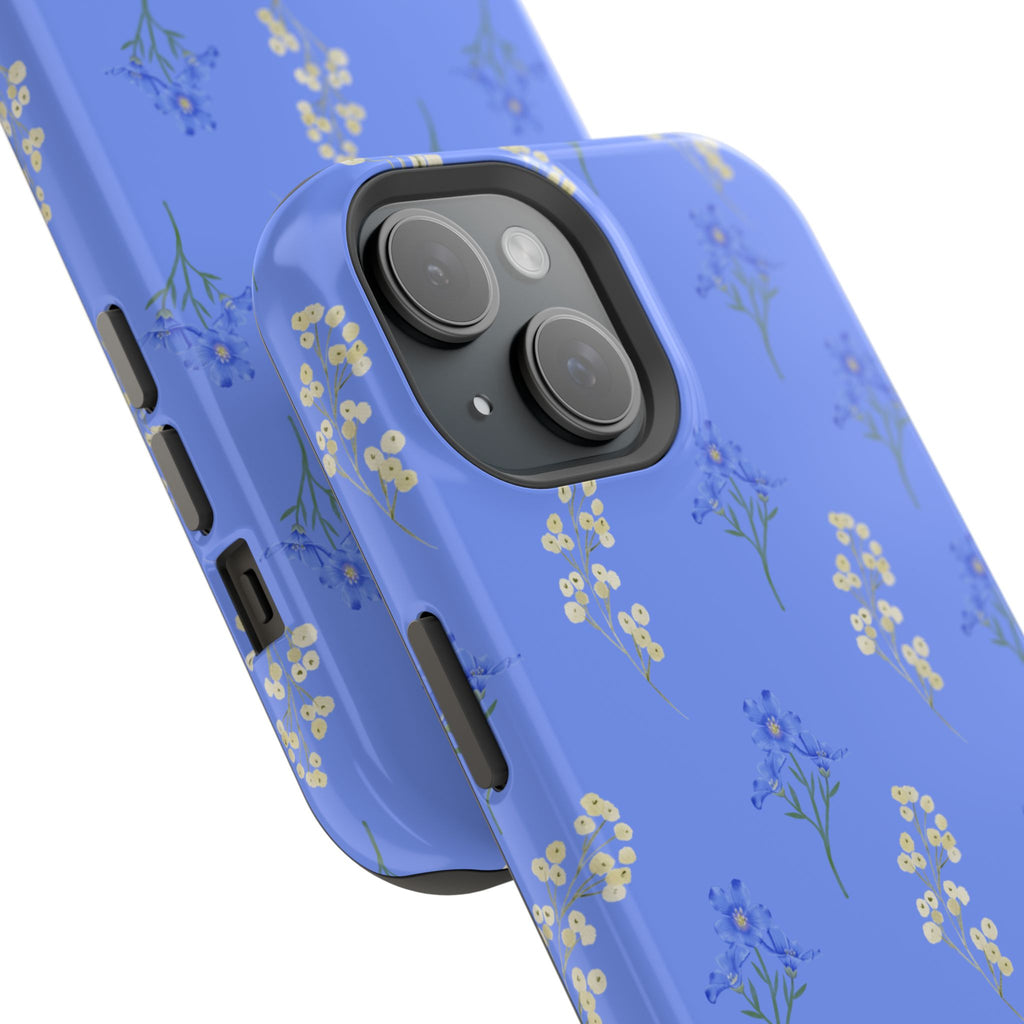 Selene Co. - Pastel Blue Floral Case