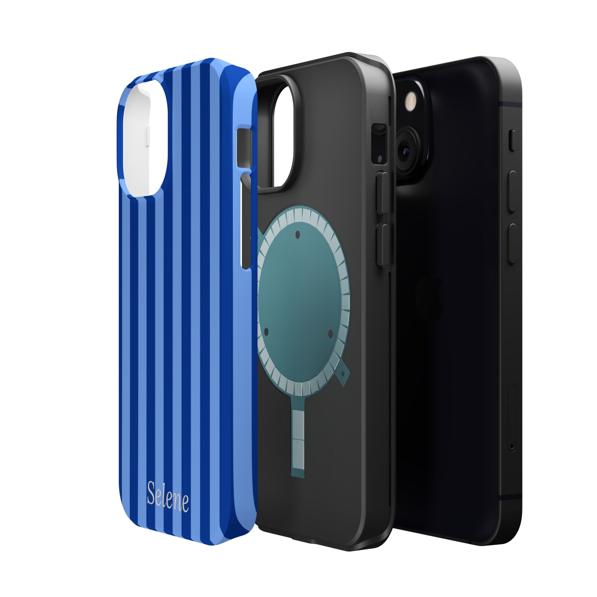 Selene Co. - Blue Striped Case