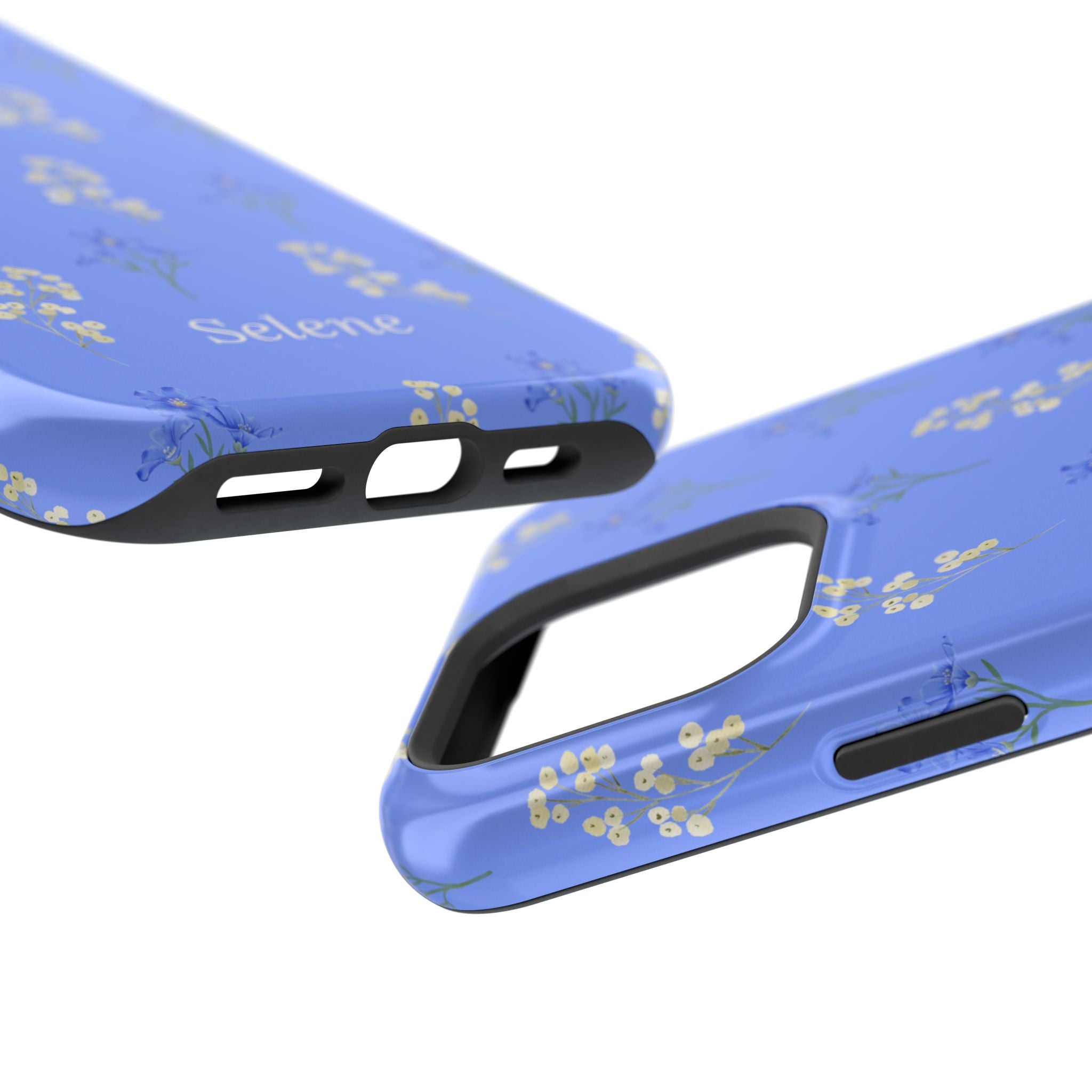 Selene Co. - Pastel Blue Floral Case