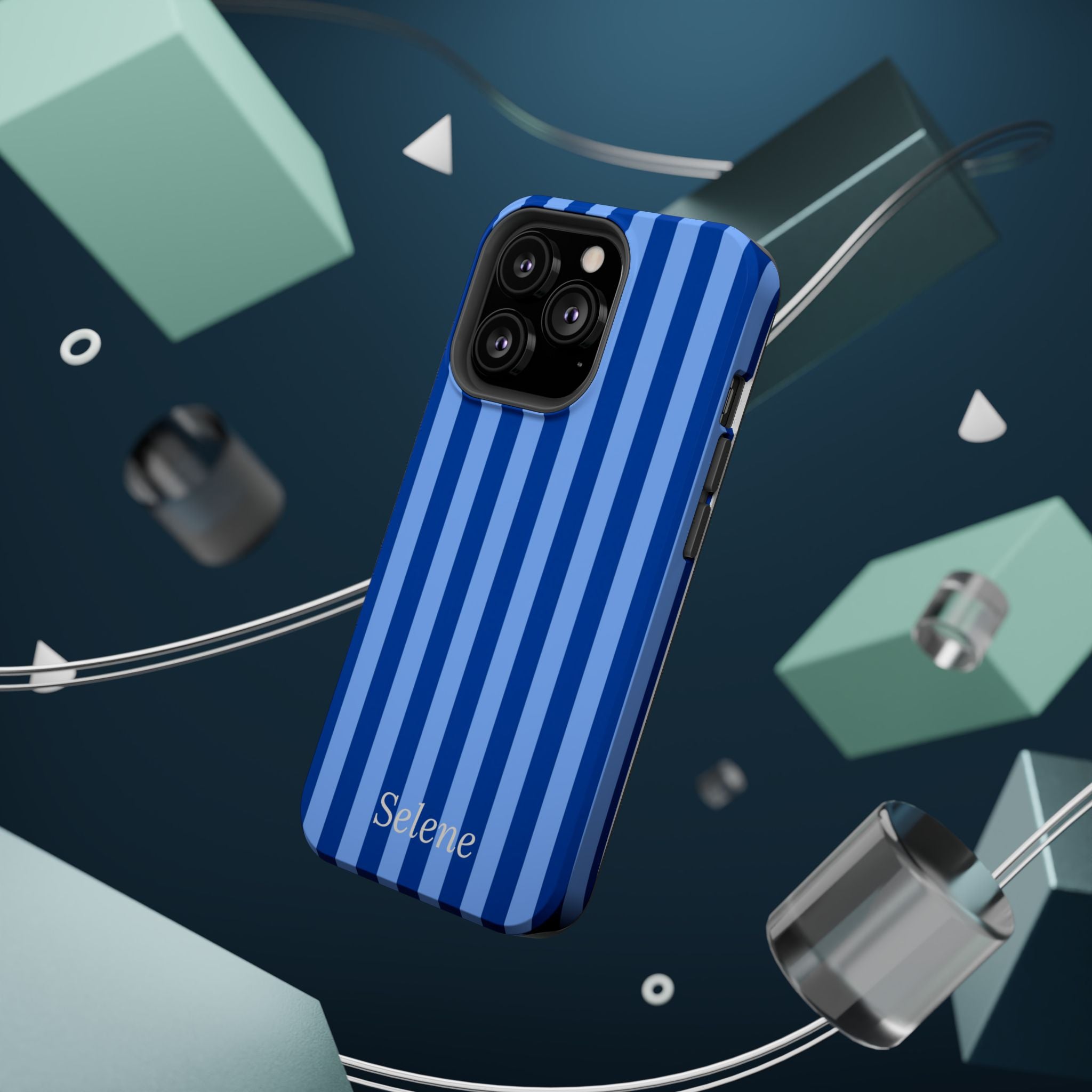 Selene Co. - Blue Striped Case