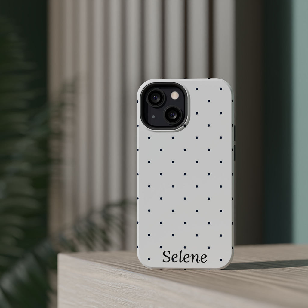 Selene Co. — Blue Polka dot case