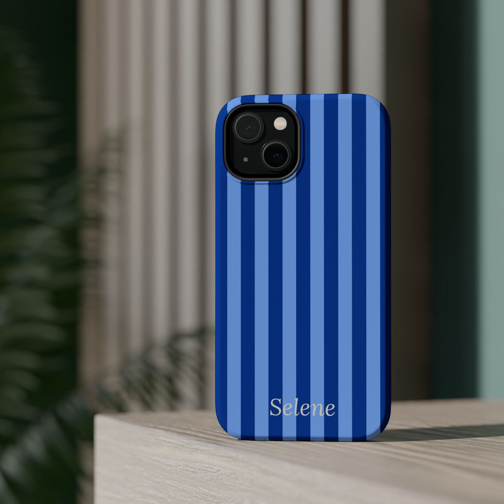 Selene Co. - Blue Striped Case