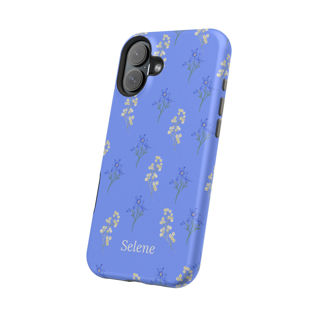 Selene Co. - Pastel Blue Floral Case