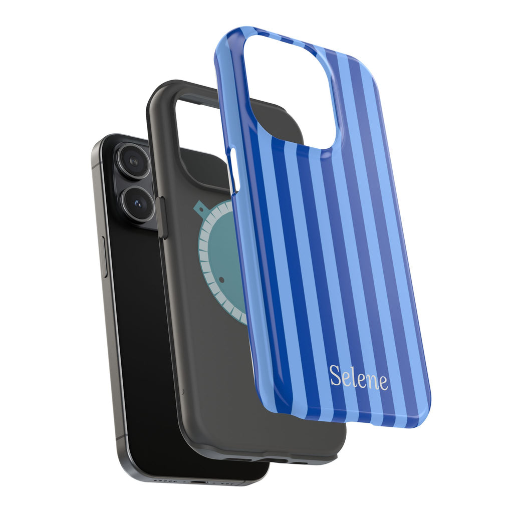 Selene Co. - Blue Striped Case