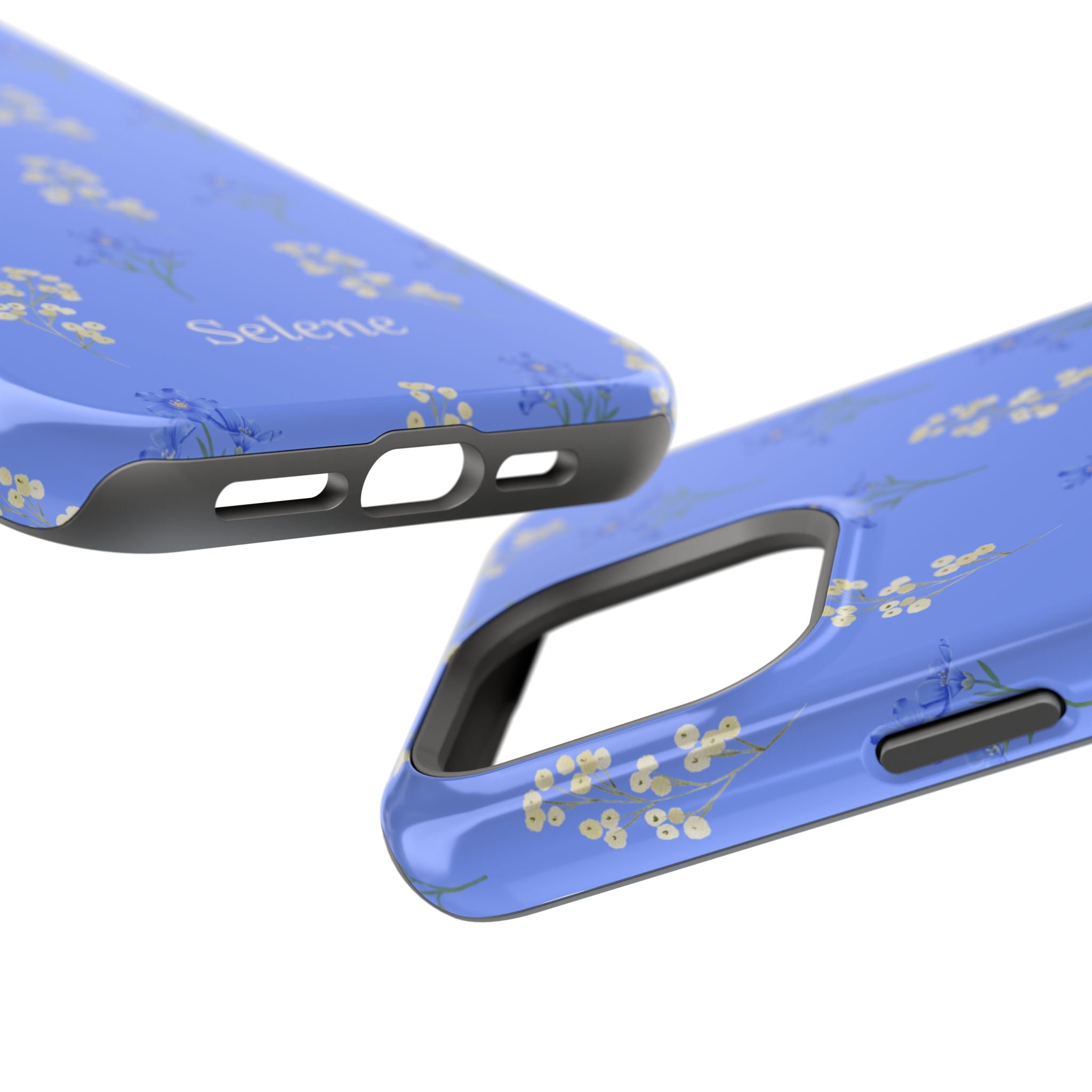 Selene Co. - Pastel Blue Floral Case