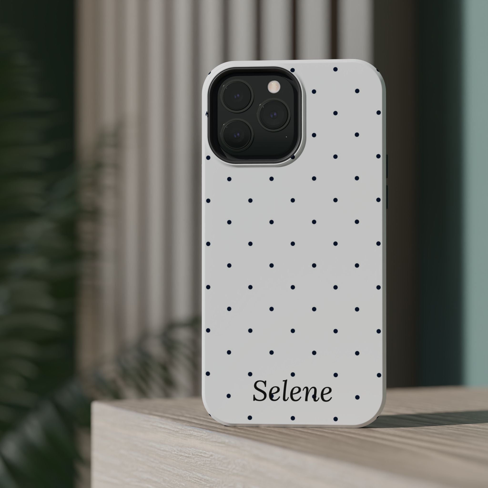 Selene Co. — Blue Polka dot case
